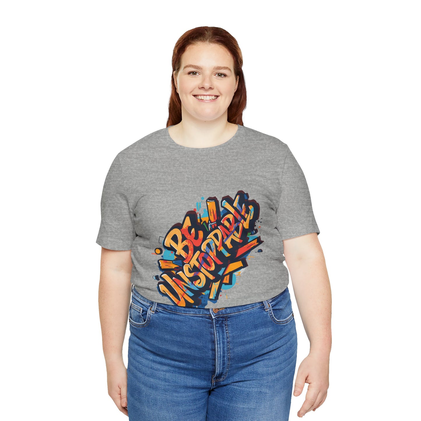 Be Unstoppable Graffiti T‑Shirt
