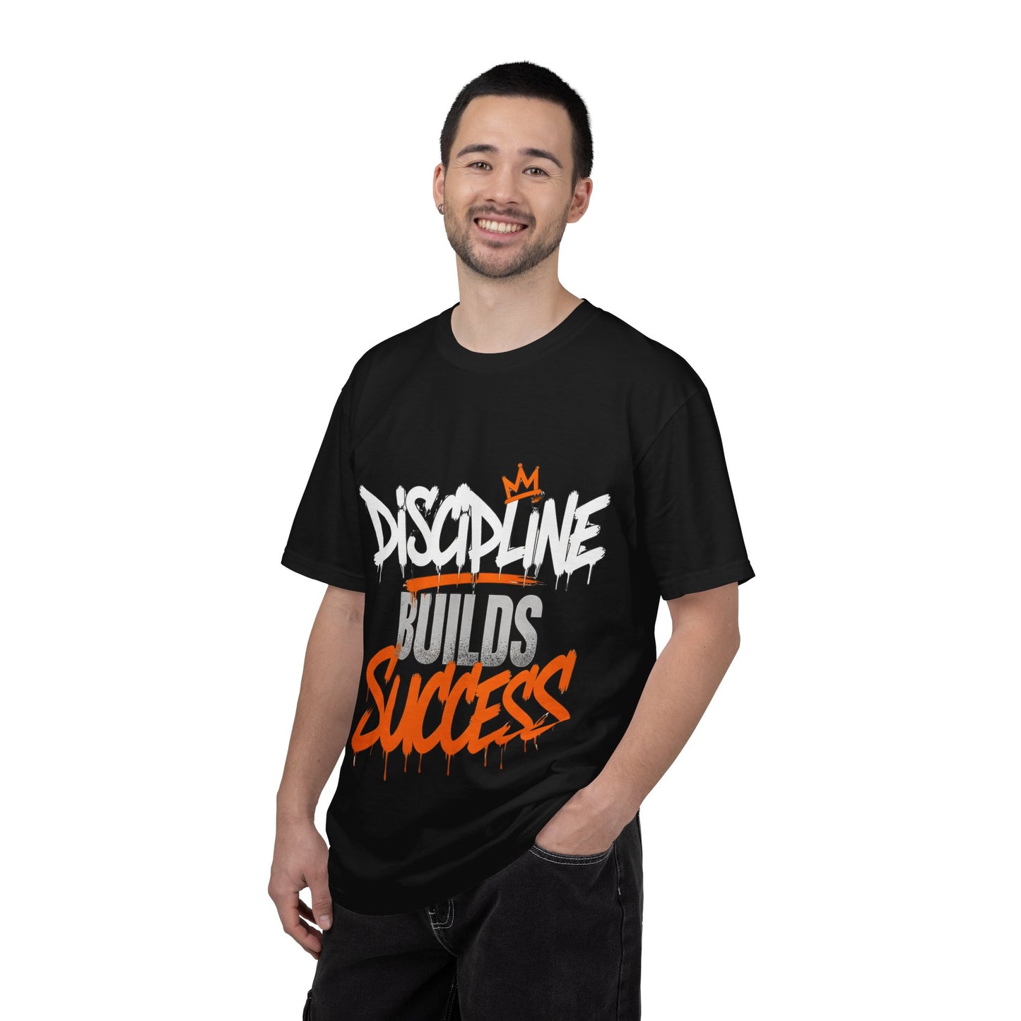 Discipline Builds Success T-Shirt — Motivational Graphic Tee