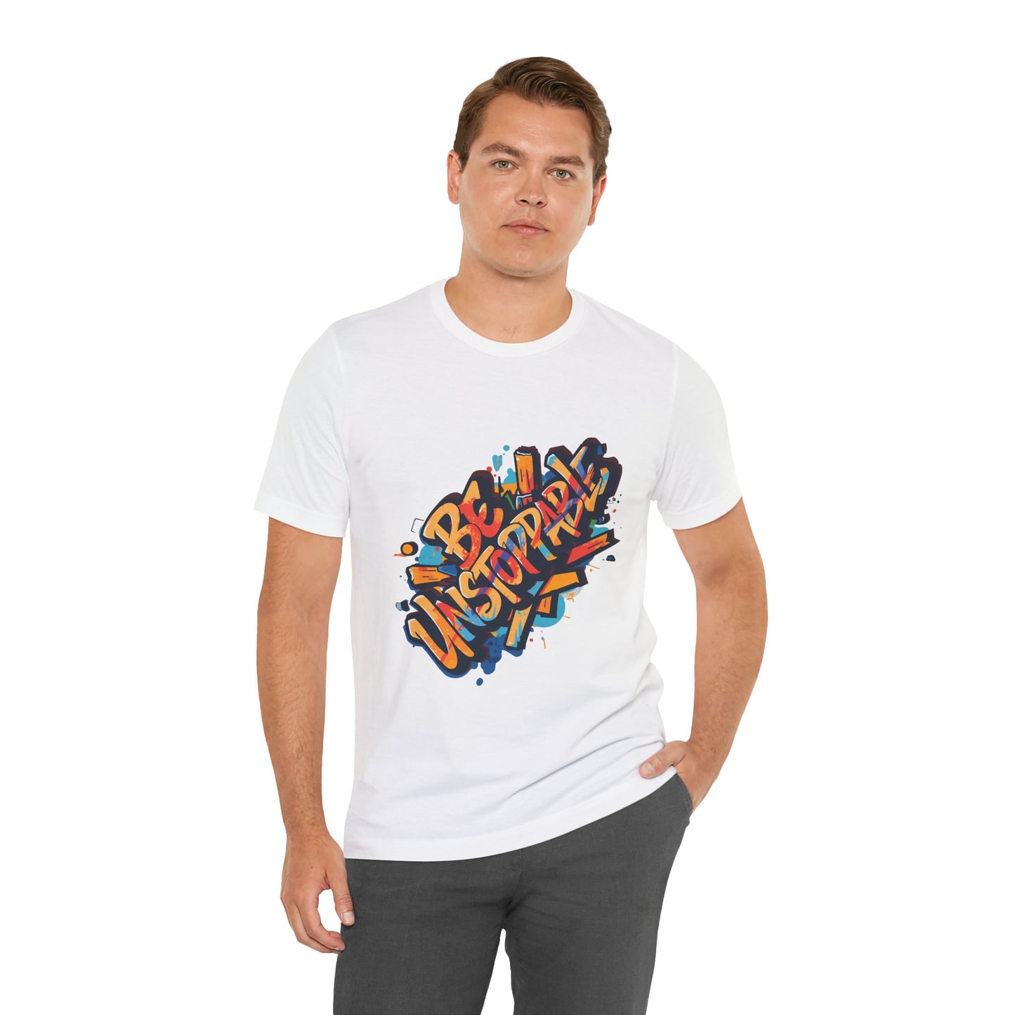 Be Unstoppable Graffiti T‑Shirt