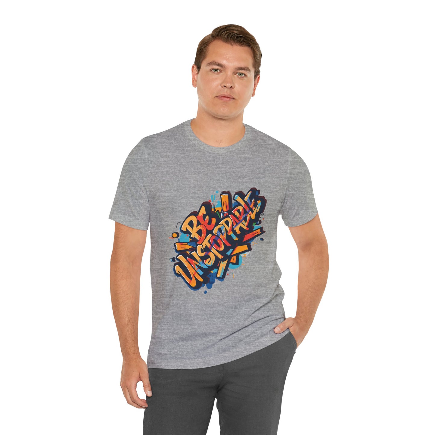 Be Unstoppable Graffiti T‑Shirt