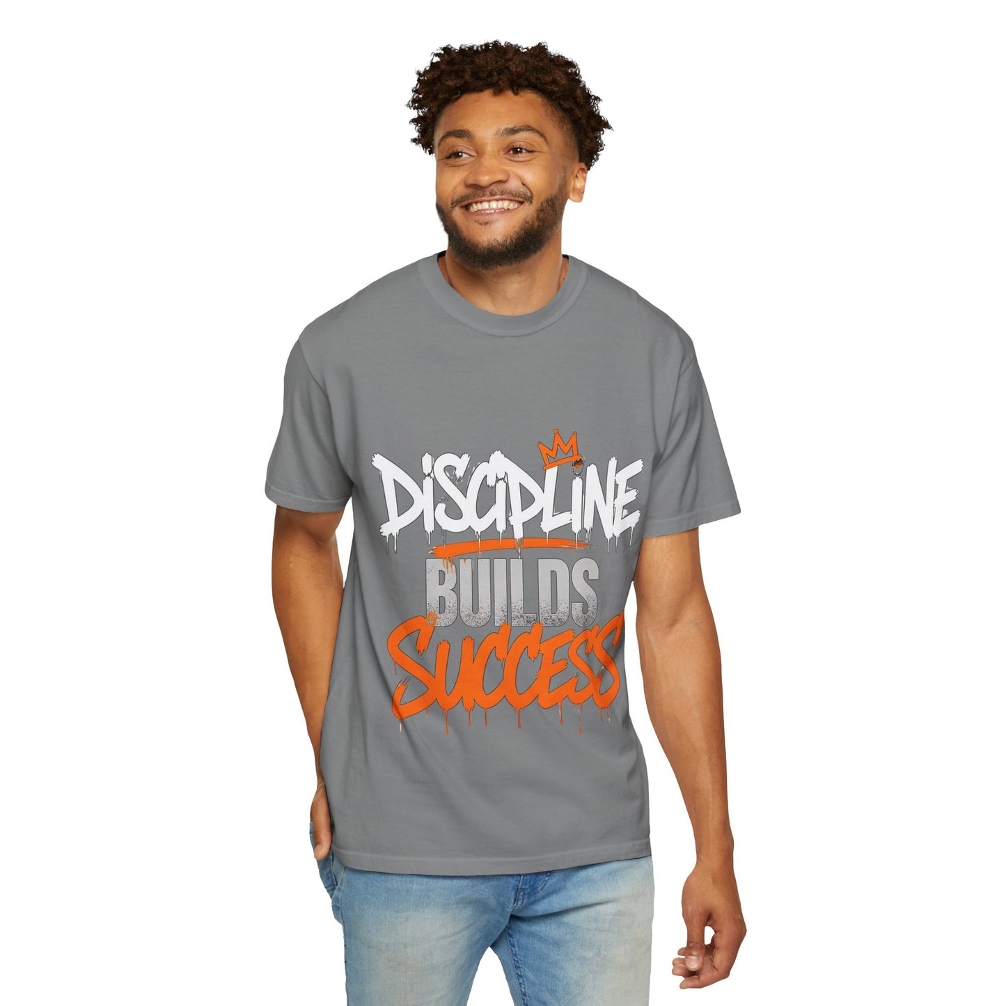 Discipline Builds Success T-Shirt — Motivational Graphic Tee