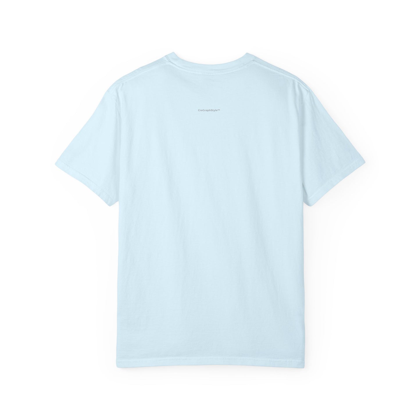 Anime Girl Graphic Tee with Japanese Text — Kawaii Fish Design T-Shirt