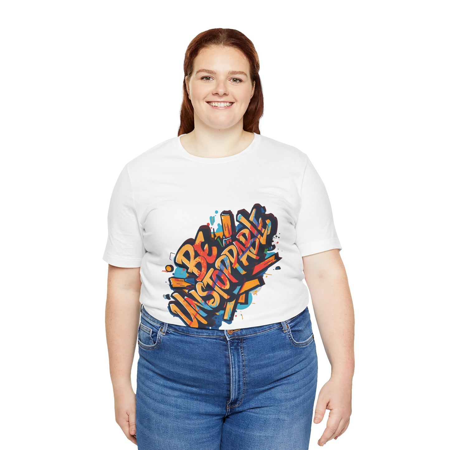 Be Unstoppable Graffiti T‑Shirt