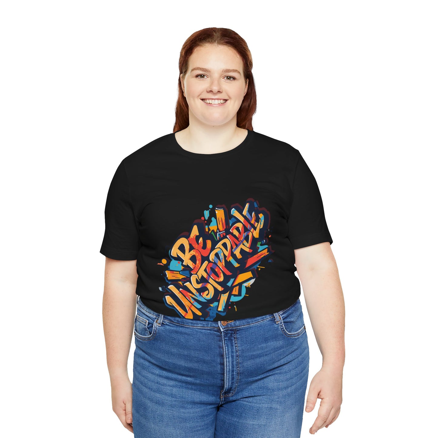 Be Unstoppable Graffiti T‑Shirt
